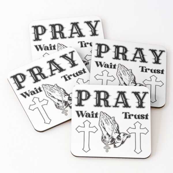 Item preview, Pray, Wait, Trust: A Faithful Journey designed and sold by ZerotwoStudio.