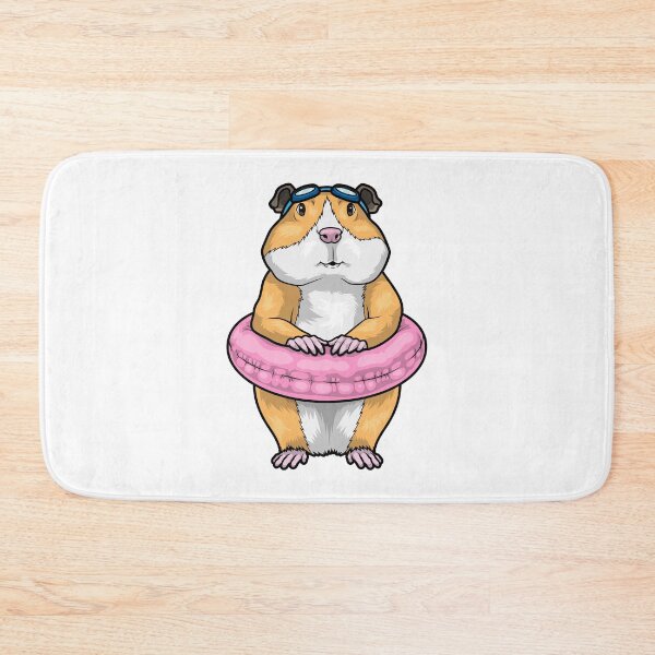 Item preview, Guinea pig Swimming Lifebuoy designed and sold by Snabdesign84.
