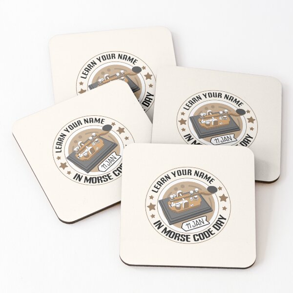 Item preview, 11 January Learn Your Name In Morse Code Day - Wacky Holidays designed and sold by ChemicalXShop.