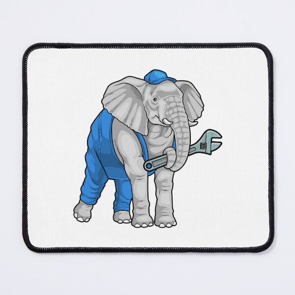 Item preview, Elephant Mechanic Wrench designed and sold by Snabdesign84.