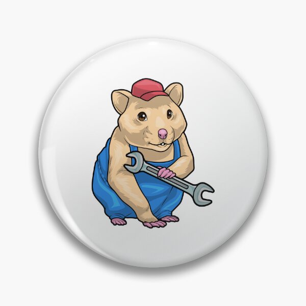 Item preview, Hamster Mechanic Wrench Workshop designed and sold by Snabdesign84.