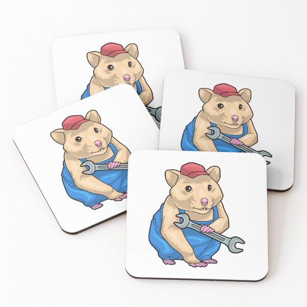Item preview, Hamster Mechanic Wrench designed and sold by Snabdesign84.
