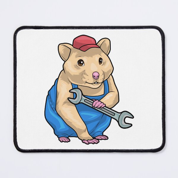 Item preview, Hamster Mechanic Wrench designed and sold by Snabdesign84.
