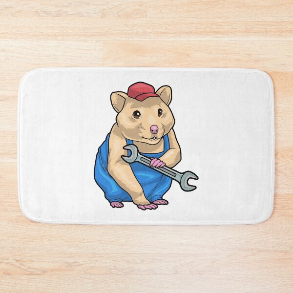 Item preview, Hamster Mechanic Wrench designed and sold by Snabdesign84.