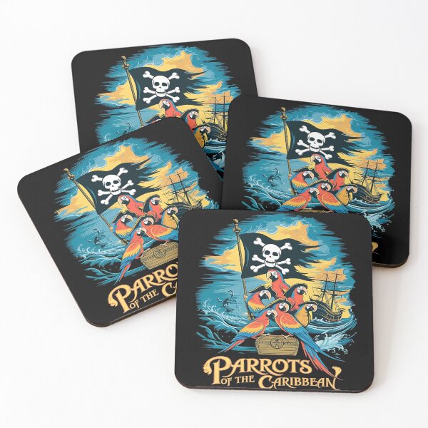 Item preview, Parrots of the caribbean - A pirates life chose me - Always be a pirate - Pirates bay - Caribbean adventure - Pirates problems designed and sold by JansenGS.