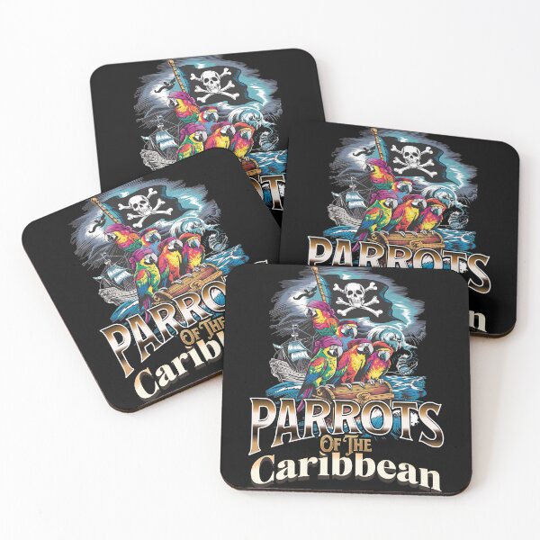 Item preview, Parrots of the caribbean - A pirates life chose me - Always be a pirate - Pirates bay - Caribbean adventure - Pirates problems designed and sold by JansenGS.