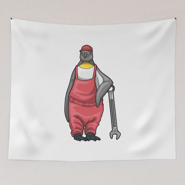 Item preview, Penguin Mechanic Wrench designed and sold by Snabdesign84.