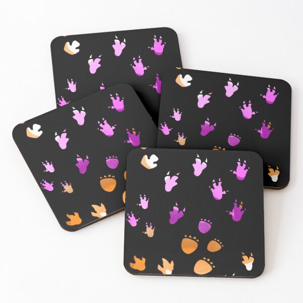 Item preview, Lesbian Dinosaur Tracks designed and sold by AggresiveCelery.