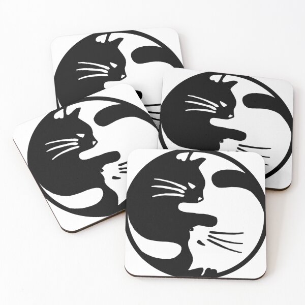 Item preview, Ying Yang Cats designed and sold by emanscorfna.