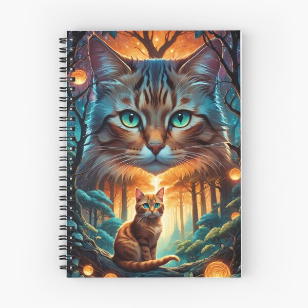 Item preview, Gato en el bosque-20 designed and sold by bozzycat.