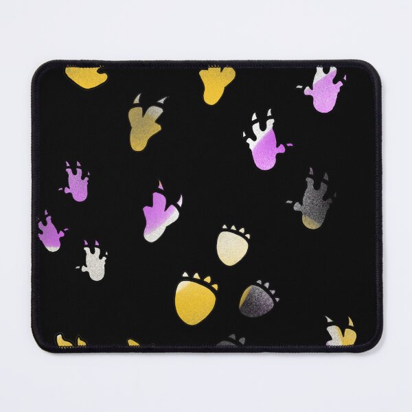 Item preview, Non Binary Dinosaur Tracks designed and sold by AggresiveCelery.