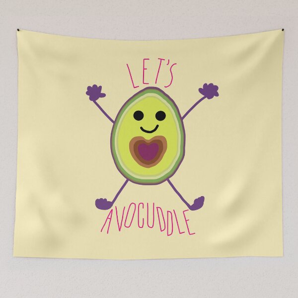 Item preview, Let's Avocuddle AVOCADO designed and sold by NOTSNIW ART.