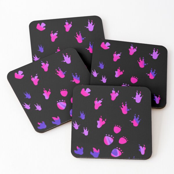 Item preview, Bi Dinosaur Tracks designed and sold by AggresiveCelery.