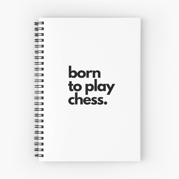 Item preview, Born to play chess - simple elegant design designed and sold by Chess64.
