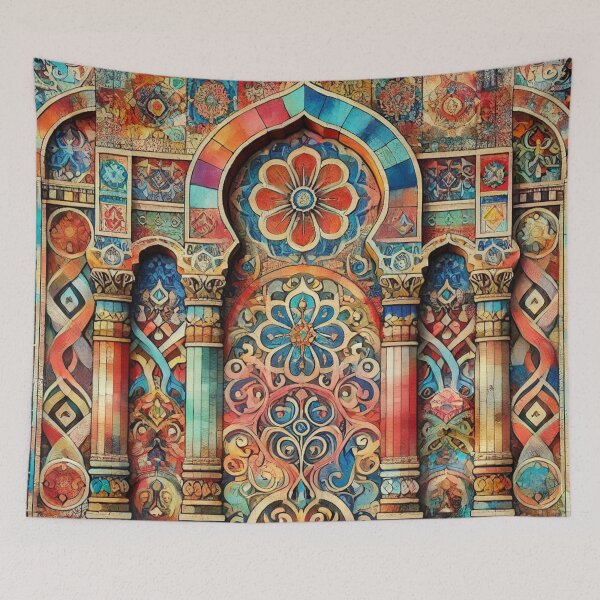 Item preview, Colorful Symphony of Ornaments designed and sold by Sigtrix.