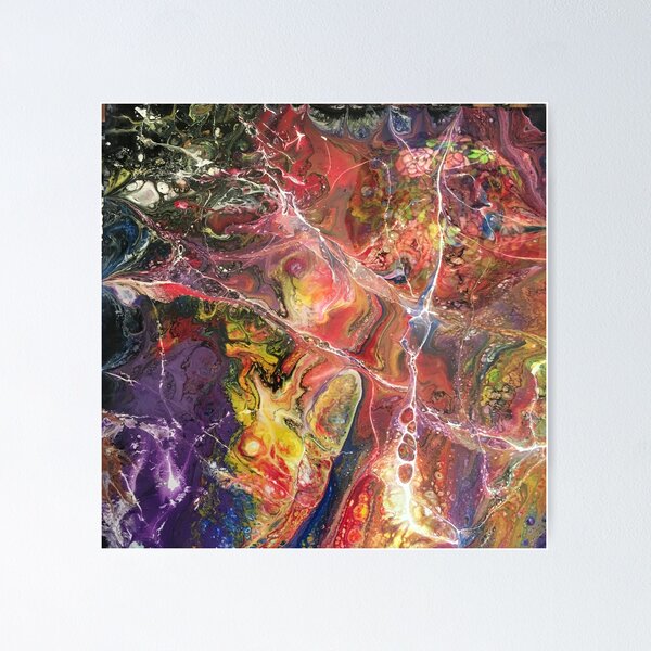 Pour Painting 03 Poster