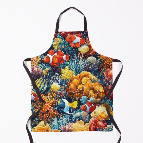 Item preview, Dynamic underwater patterns inspired by marine ecosystems designed and sold by Piotrek0001.