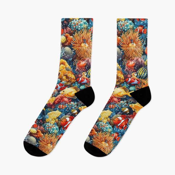 Item preview, Dynamic underwater patterns inspired by marine ecosystems designed and sold by Piotrek0001.