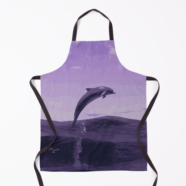 Item preview, Dolphin Illustration - Purple Sunset designed and sold by OG-Graphics.