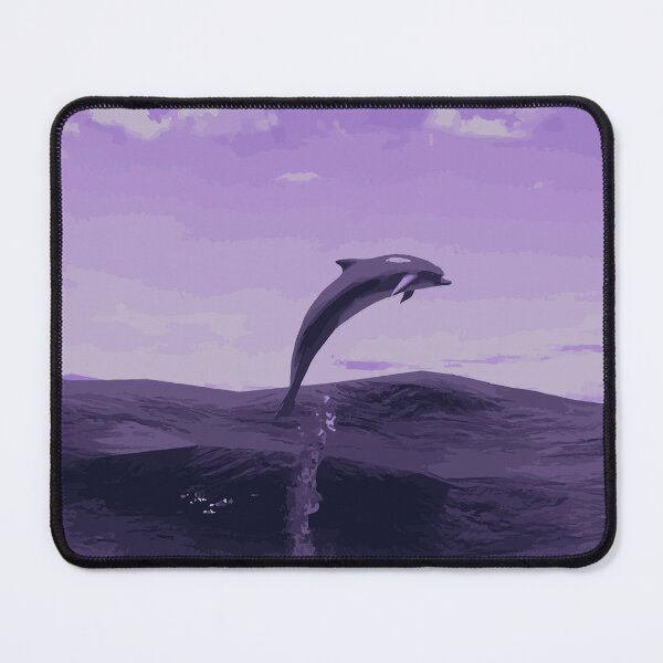 Item preview, Dolphin Illustration - Purple Sunset designed and sold by OG-Graphics.