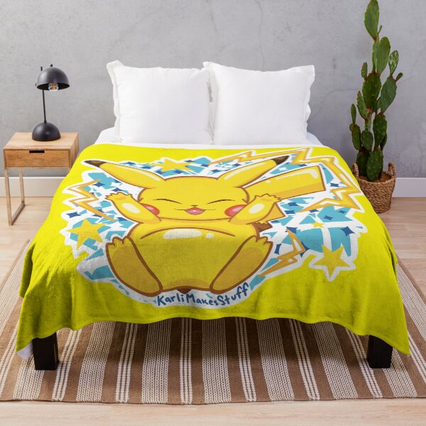 Item preview, Shocking Electric Monster | Cute Yellow Mouse designed and sold by KarliMakesStuff.