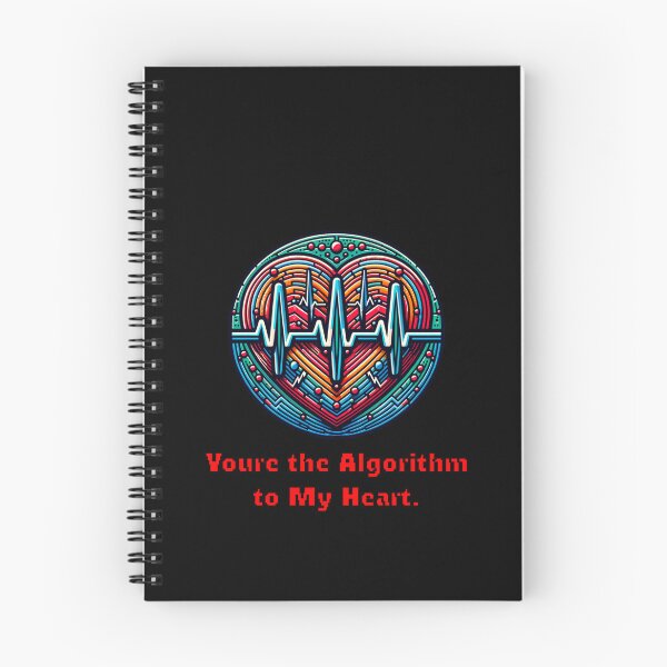 Item preview, "You’re the Algorithm to My Heart – Funny AI Tech Valentine’s Day T-Shirt" designed and sold by NSB-Design.