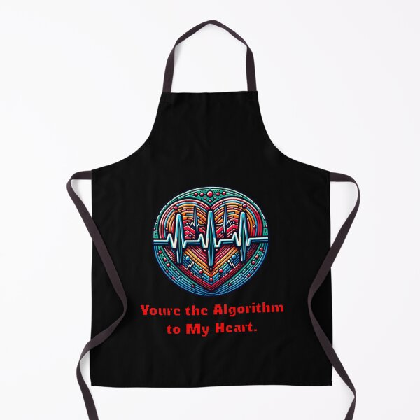 Item preview, "You’re the Algorithm to My Heart – Funny AI Tech Valentine’s Day T-Shirt" designed and sold by NSB-Design.