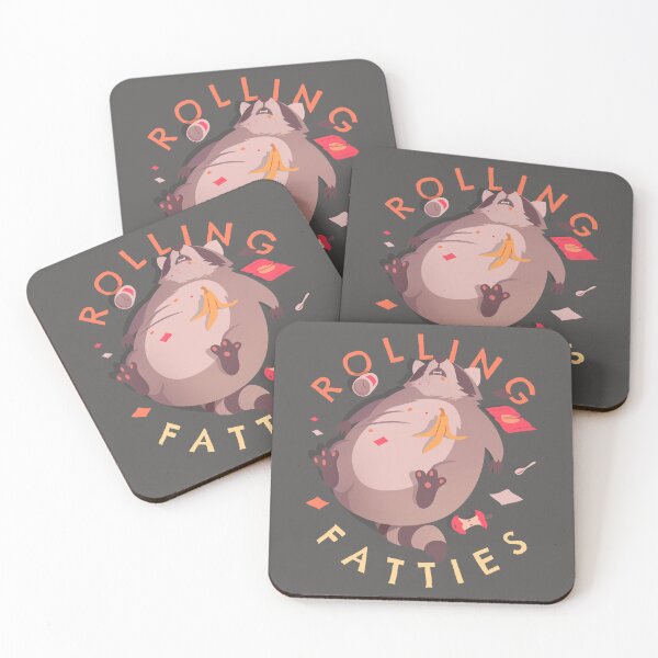 Item preview, Rolling Fatties Chonk Raccoon Lover  designed and sold by Glint-Design.