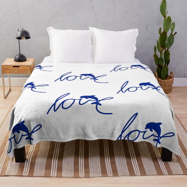 Item preview, Love Dolphin Lettering Design designed and sold by FoxyS.