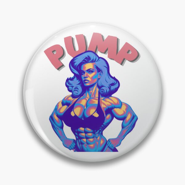 Item preview, PUMP - Get pumped, get big hair or go home! Red designed and sold by TheRubberOnion.