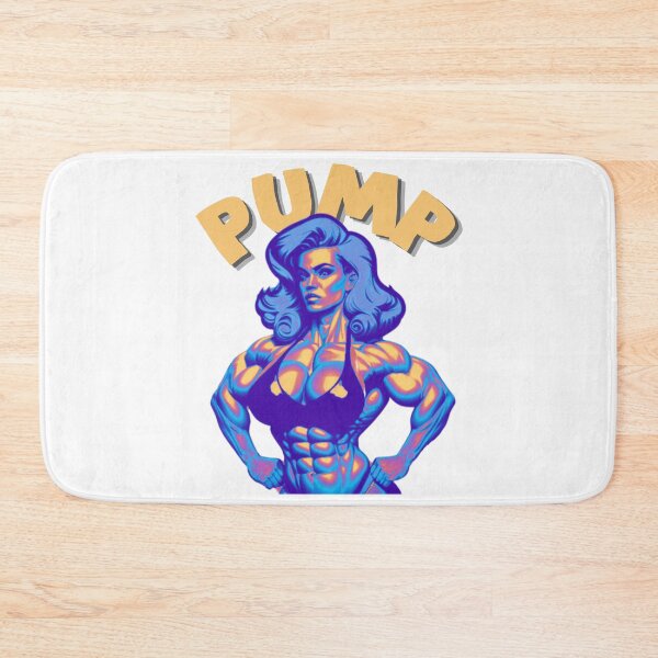 Item preview, PUMP - Get pumped, get big hair or go home! Orange designed and sold by TheRubberOnion.