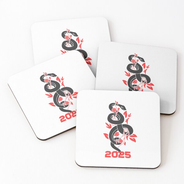 Item preview, Chinese New Year 2025 Art | Elegant Snake Design designed and sold by MiszungART.
