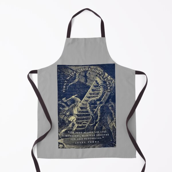Item preview, Citation de Jules Verne: “On peut braver les lois humaines, mais non résister aux lois naturelles.” designed and sold by artbleed.