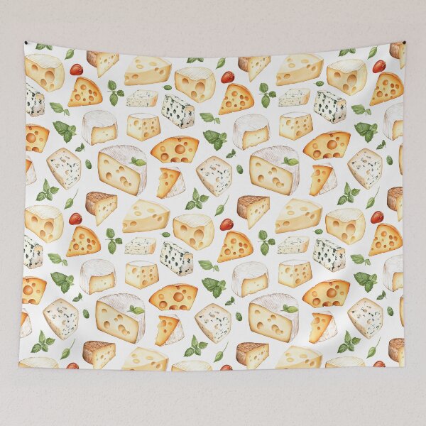 Item preview, Cheese pattern designed and sold by GASCE Studio.