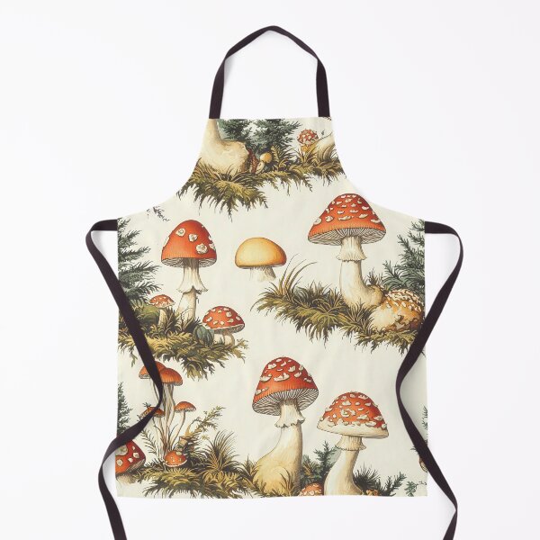 Item preview, Colorful mushroom illustrations in botanical naturalistic style designed and sold by Piotrek0001.