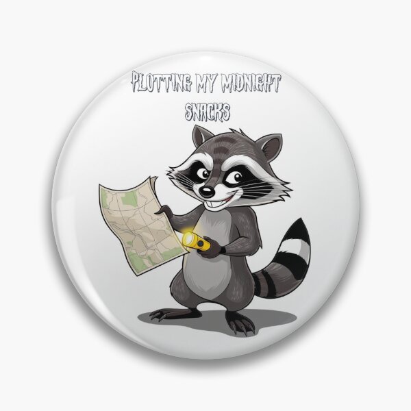 Item preview, Raccoon’s Masterplan designed and sold by Snicker-Designs.