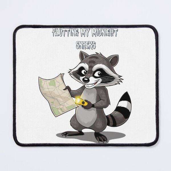 Item preview, Raccoon’s Masterplan designed and sold by Snicker-Designs.