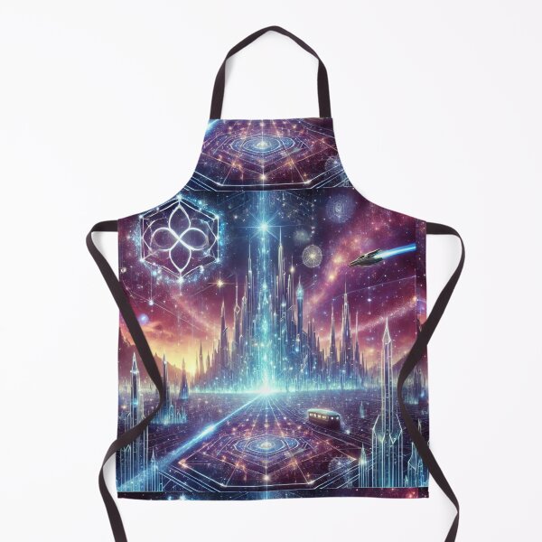 Item preview, The Crystalline City: A Vision of Galactic Harmony designed and sold by Meta2Physical.