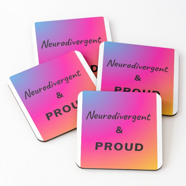 Item preview, Neurodivergent and Proud designed and sold by TheNeuroVerse.
