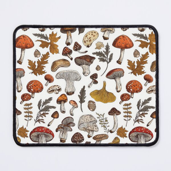 Item preview, Detailed botanical illustrations of colorful forest mushrooms designed and sold by Piotrek0001.