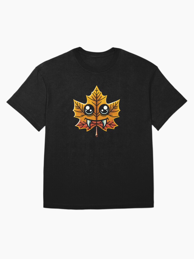 Thumbnail 3 von 7, Oversized T-Shirt, Vampir Blatt smiling designt und verkauft von Kobeko.