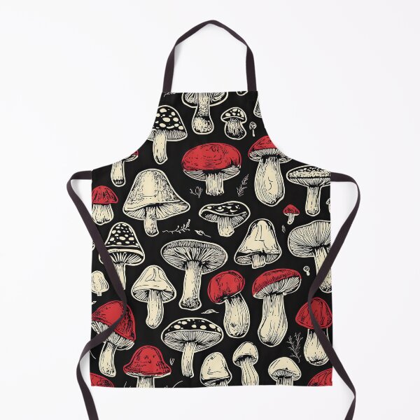 Item preview, Unique collection of mushroom-themed botanical graphics designed and sold by Piotrek0001.