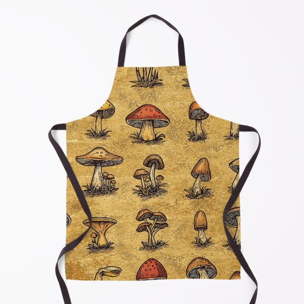 Item preview, Botanical prints featuring iconic mushroom species designed and sold by Piotrek0001.