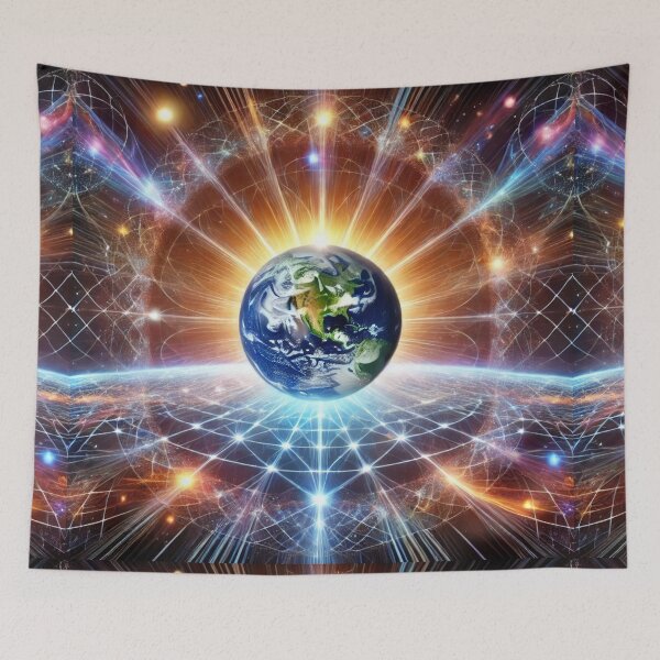 Item preview, Earth Illuminated: A Cosmic Vision of Harmony designed and sold by Meta2Physical.