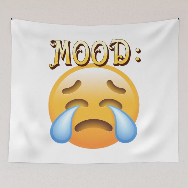 Item preview, MOOD : crying emoji  designed and sold by JonathanP514.