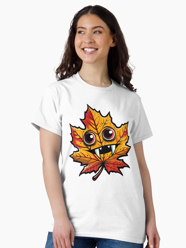 Thumbnail 2 von 7, Classic T-Shirt, Vampir Blatt bright Eyes designt und verkauft von Kobeko.