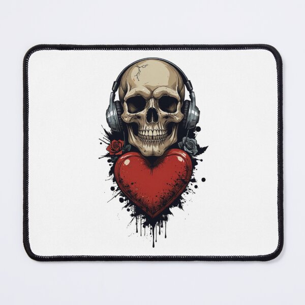 Item preview, Rock and Roll Skull Designs designed and sold by Pixel Palette.