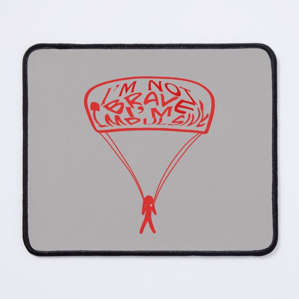 Item preview, The Impulsive Parachuter Red designed and sold by JBeeDesigns.