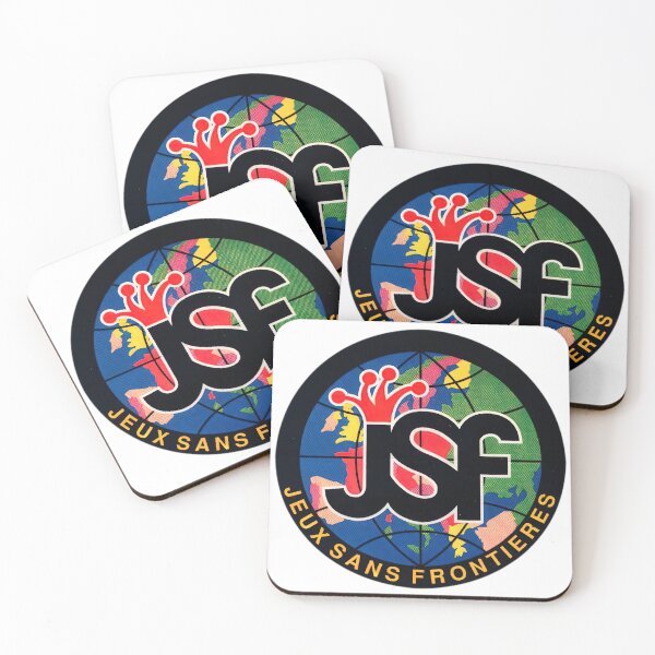 Item preview, Jeux sans frontières (JSF) Logo designed and sold by Retr0Tshirts.