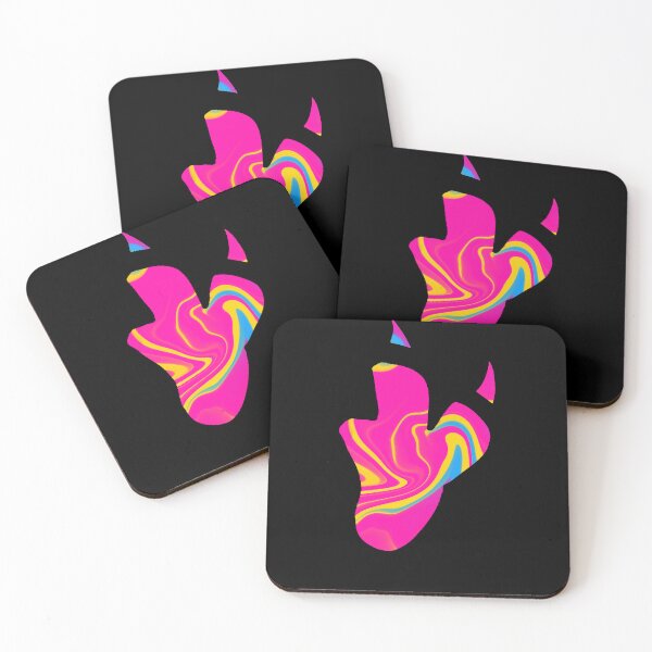Item preview, Pansexual Dinosaur Track designed and sold by AggresiveCelery.